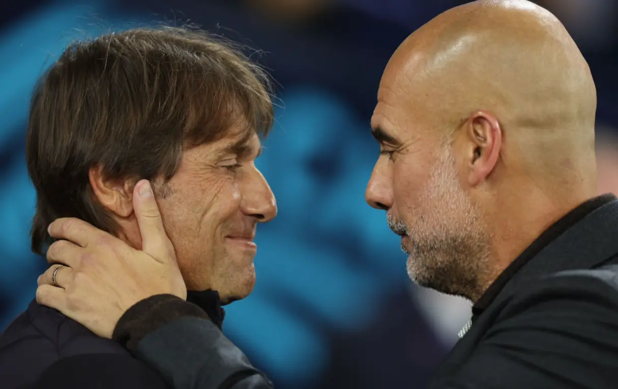 德布劳内, 虽然孔蒂执, 最前面